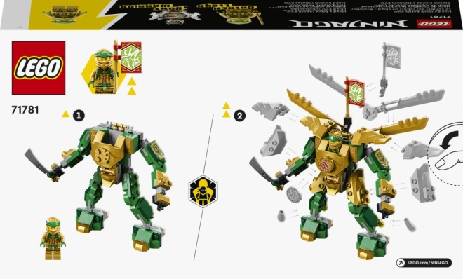 LEGO® NINJAGO® 71781 Lloyd a bitva robotů EVO