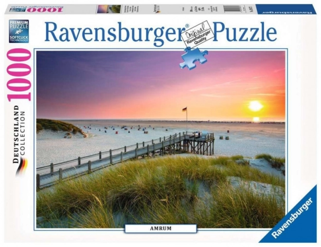 Puzzle západ slunce nad Amrumem 1000 dílků