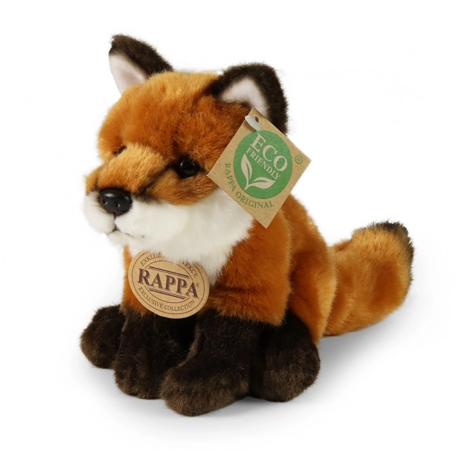 Rappa Plyšová liška sedící 18 cm ECO-FRIENDLY