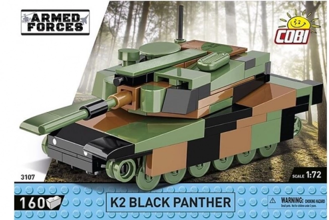 COBI 3107 Armed Forces K2 Black Panther, 1:72, 160 k