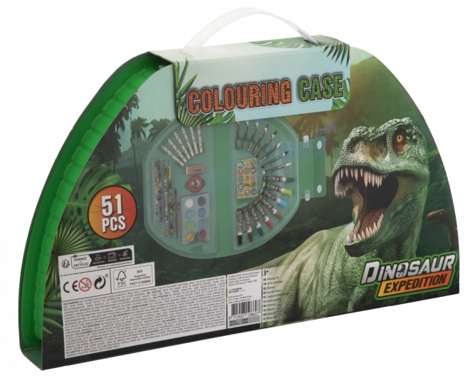 Malovací kufřík s motivem Dinosaurus
