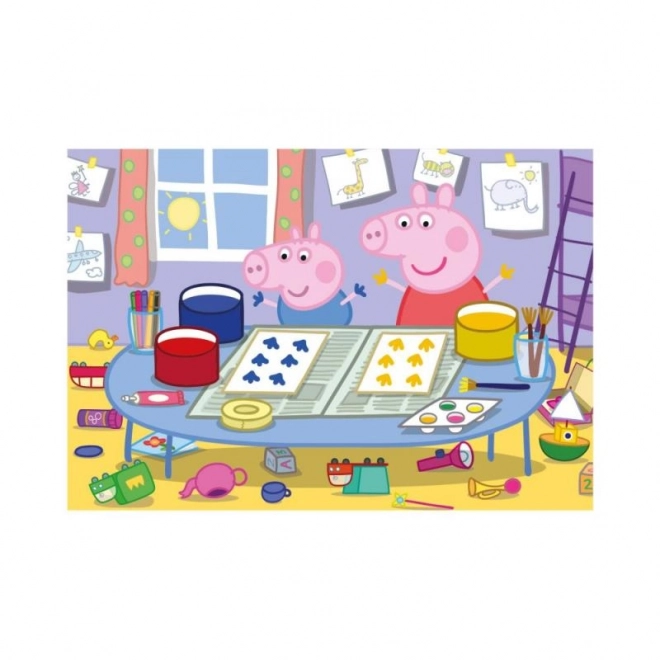 Peppa pig výrobce puzzle s 24 dílky