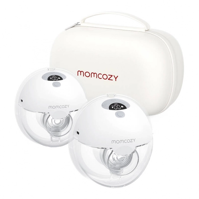 Dvojitá prsní pumpa Momcozy M5 (bílá) BP078-GR00BA-A