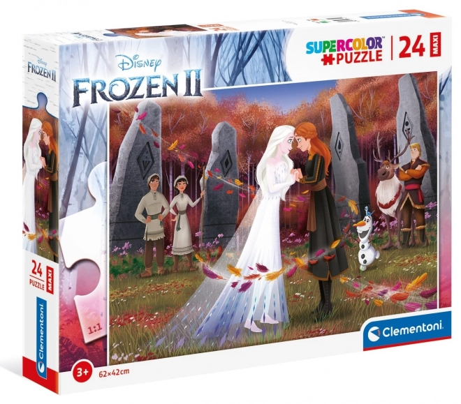 Puzzle 24 dílků Maxi Frozen 2