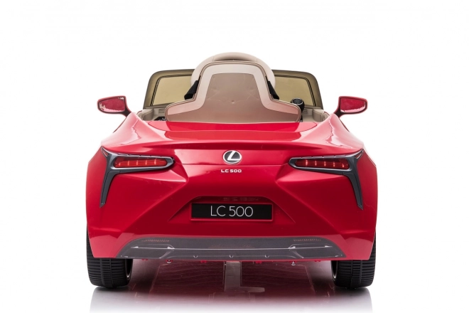 Lexus LC500 elektrické auto pro děti červené