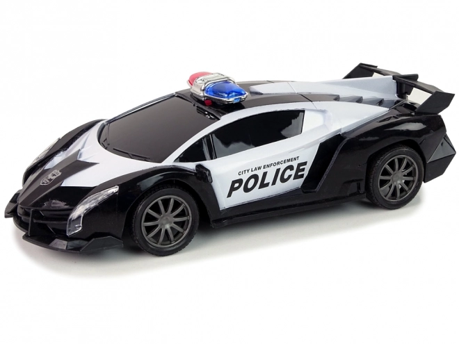 Policejní R/C závodní auto na dálkové ovládání + dobíjecí baterie