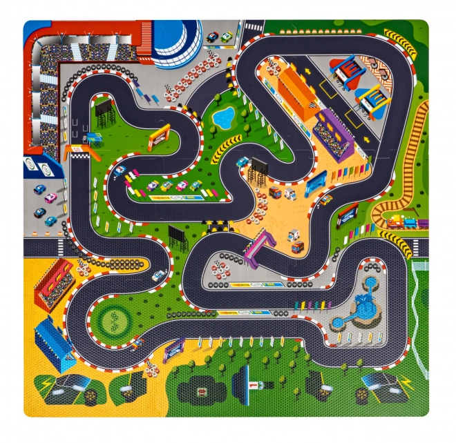 Puzzle Mat Rally Track