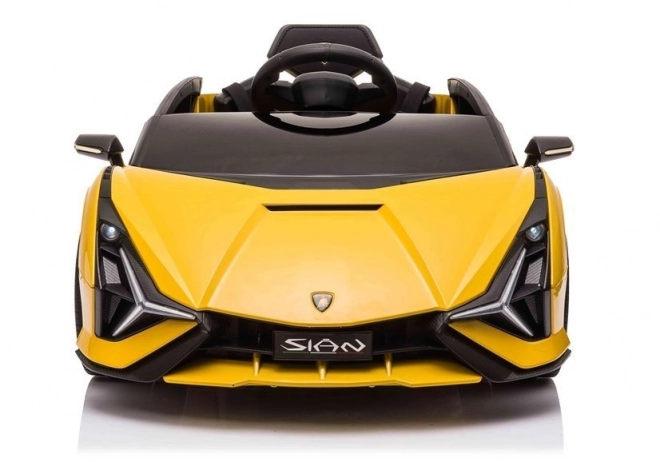 Lamborghini Sian bateriové auto Žlutá