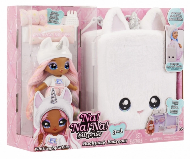 Na! Na! Na! Surprise 3-in-1 Backpack Set - Whitney Sparkles