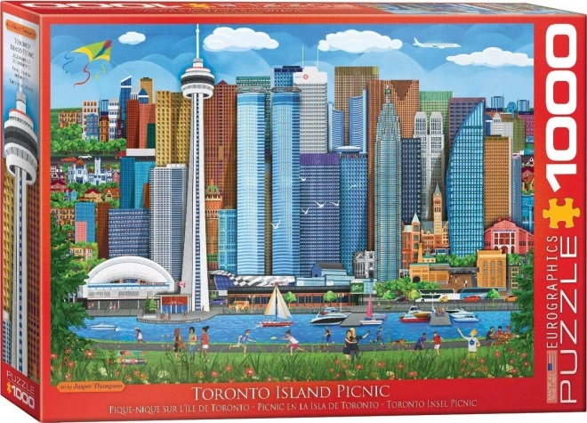 EUROGRAPHICS Puzzle Piknik v Torontu 1000 dílků