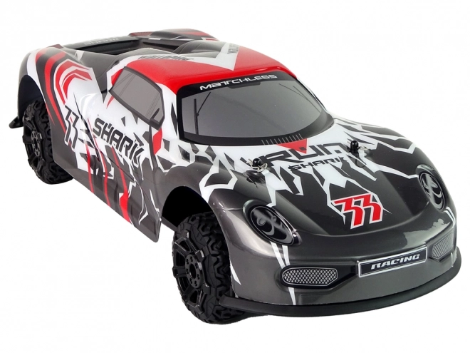 Sportovní auto R/C 1:8 šedobílé