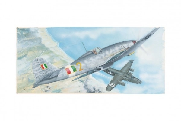 Model Fiat G.55 18,9x23,4cm v krabici 31x13,5x3,5cm