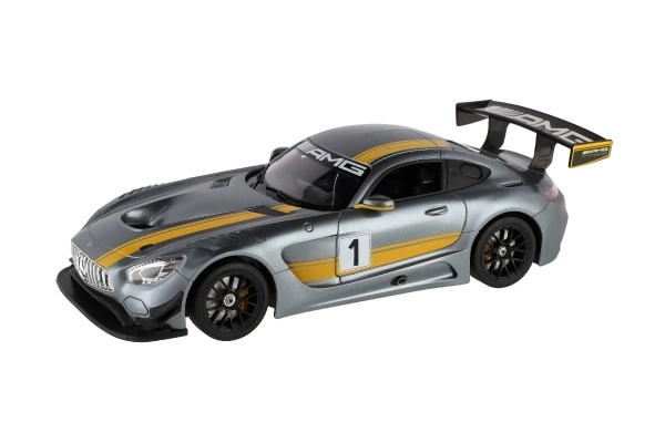 Auto RC Mercedes AMG GT3 plast 35cm 2,4GHz na dálk. ovládání na baterie v krabici 44x18x23cm