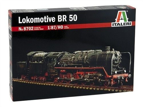 Italeri Plastikový model parní lokomotiva BR 50