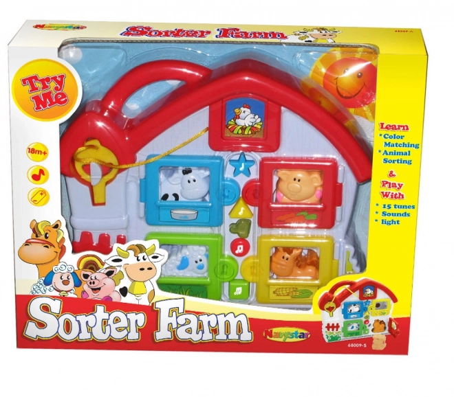 Hudební farma se světelnými a zvukovými efekty