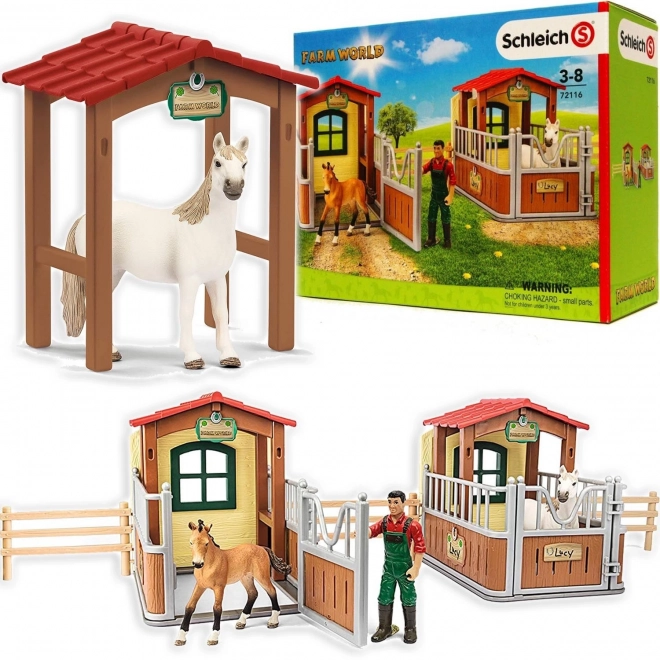 Schleich 72116 Wizyta na Targu Farm World Zestaw