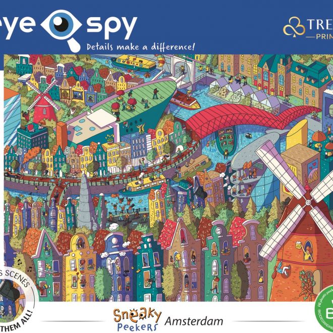 TREFL Puzzle UFT Eye-Spy: Amsterdam 1000 dílků