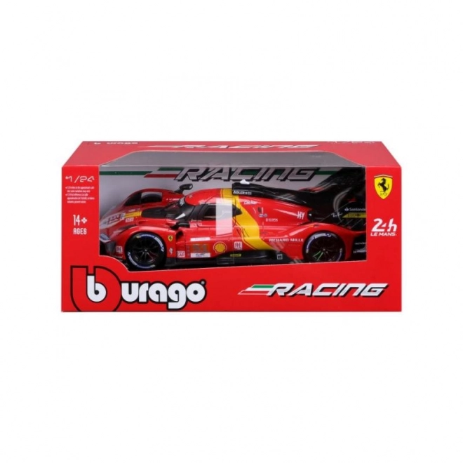 Bburago 1:24 Ferrari  Racing -  499P LMH - Red #51