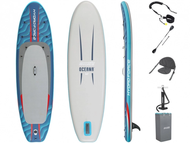 Hydro Force oceana set 2v1 - nafukovací paddleboard s opěrátkem