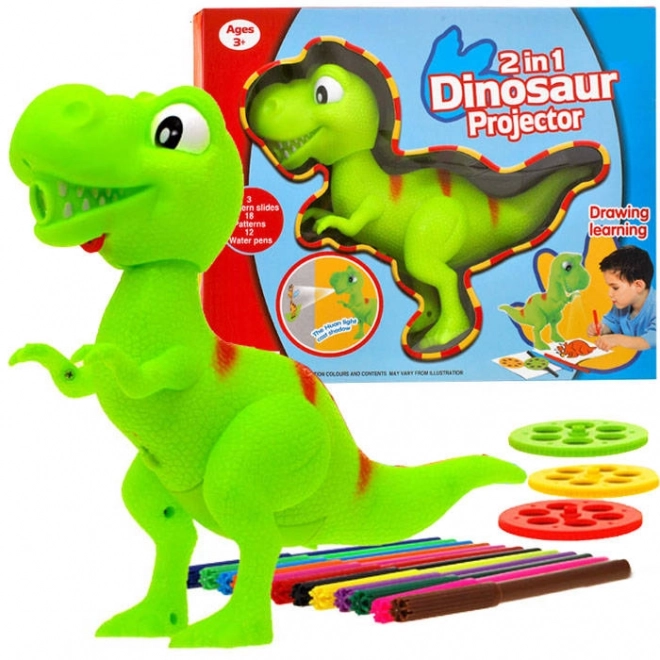 Dinosaurus projektor s fixy