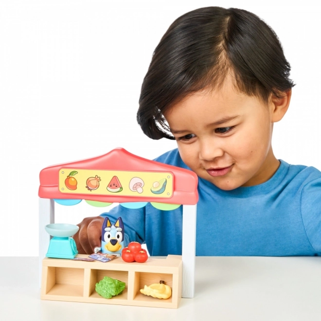 Sada figurek Mini Bluey Obchod s potravinami