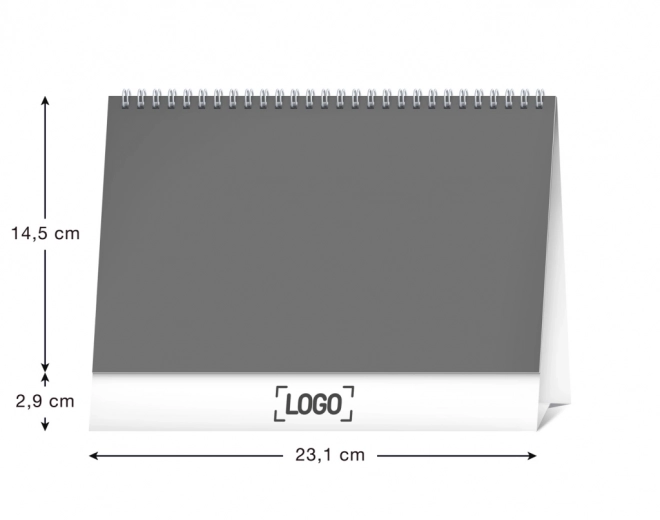 NOTIQUE Stolový kalendár Záhradkár 2025, 23,1 x 14,5 cm