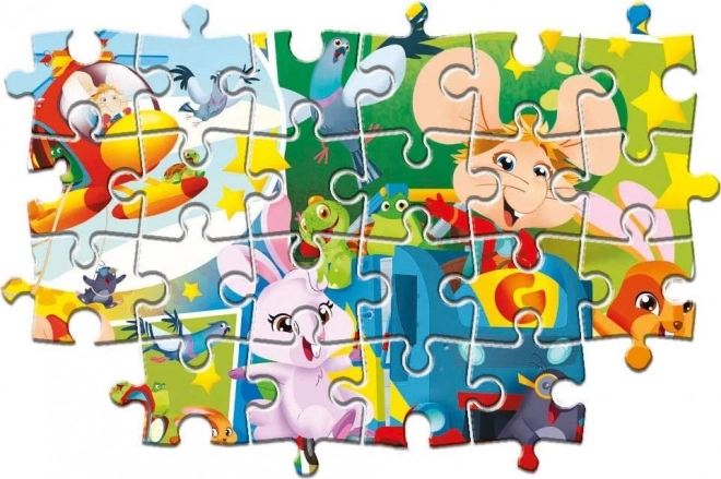 CLEMENTONI Puzzle Myšák Gigio MAXI 104 dílků