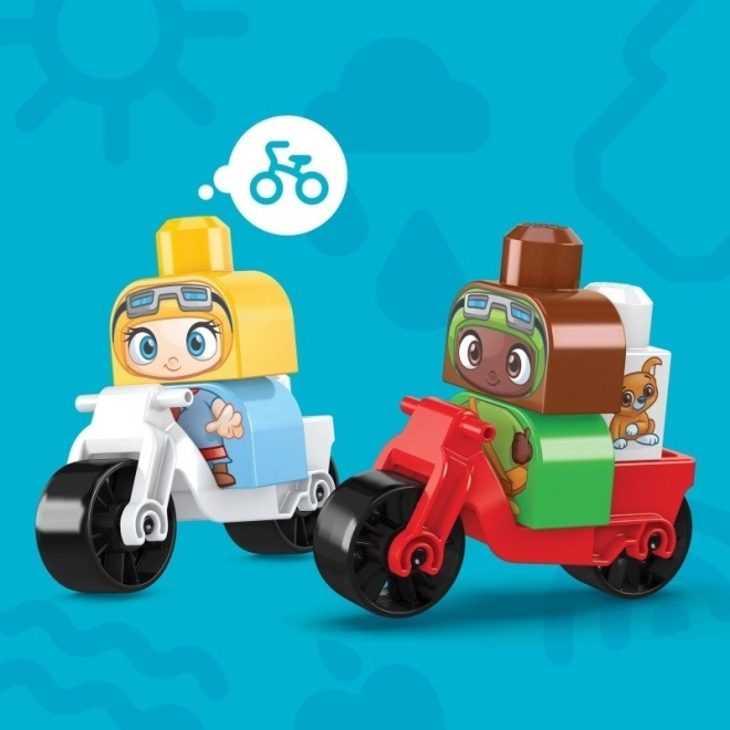 Mega Bloks zelené město postav a uč se eko dům
