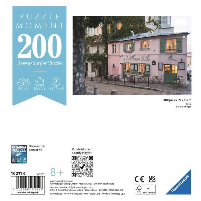 Ravensburger puzzle Paříž 200 dílků