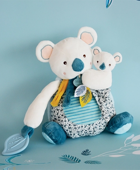 Doudou Dárková sada - koala Yoca s miminkem 25 cm