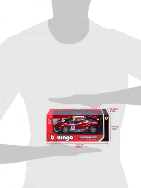 Bburago 1:24 Ferrari Racing 488 Challenge 2017