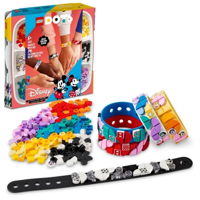 LEGO Dots 41947 Mega balení náramků – Mickey a přátelé