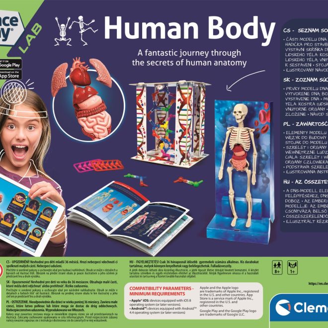 CLEMENTONI Science&Play: Lidské tělo 2023