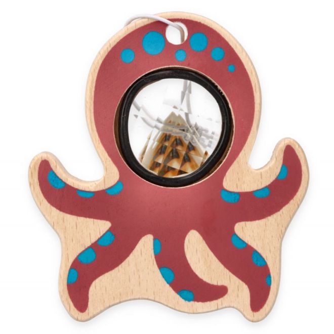 Small Foot Hračky pro malé dobrodruhy mořská zvířátka displej 1 ks – Chobotnice