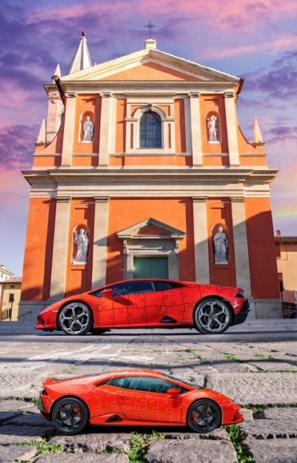 RAVENSBURGER 3D puzzle Lamborghini Huracán Evo zelené 156 dílků