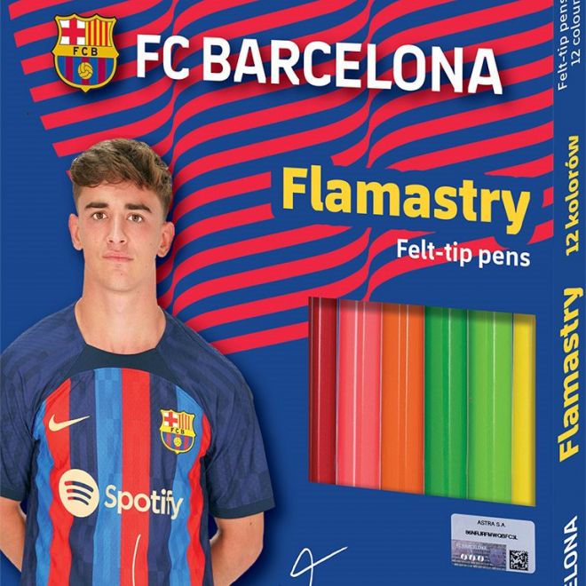 ASTRA Fixy FC Barcelona 12ks (mix)