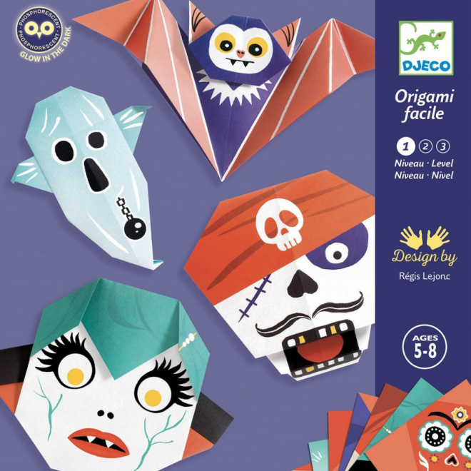 DJECO Origami Děsivá strašidla