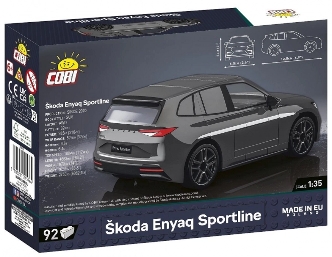 Škoda Enyaq Sportline 102 polštářky