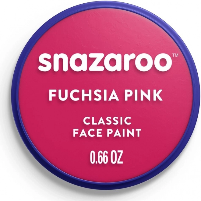 SNAZAROO Barva na obličej Fuchsiová (Fuchsia Pink) 18ml