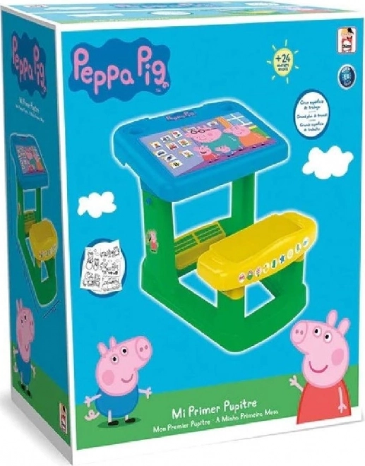 CHICOS Moje první školní lavice Prasátko Peppa