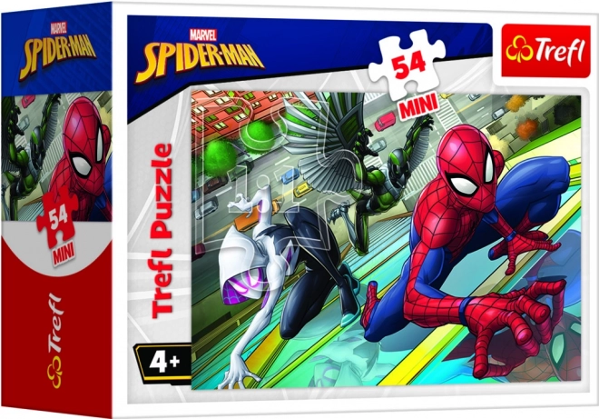 Minipuzzle Spiderman 54 dílků