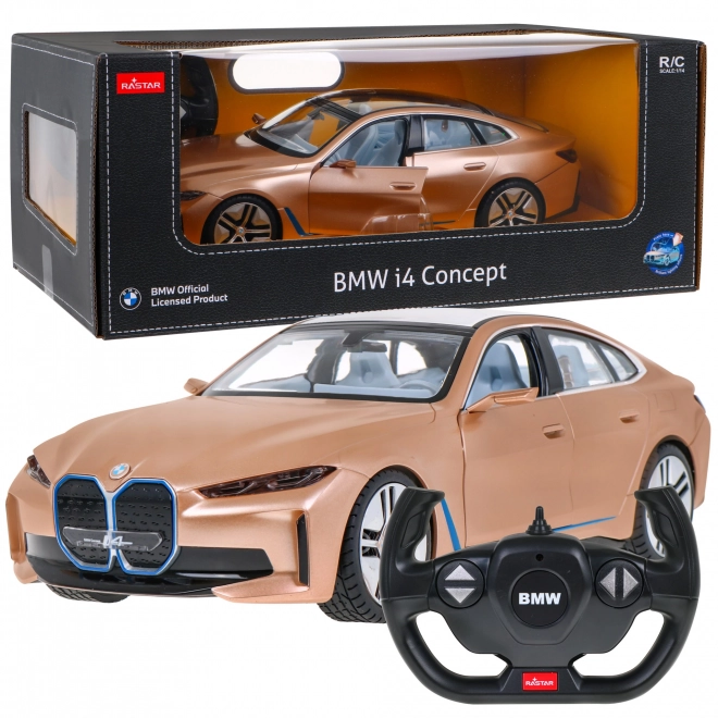 BMW i4 Concept RASTAR 1:14 model Autíčko na dálkové ovládání + dálkové ovládání