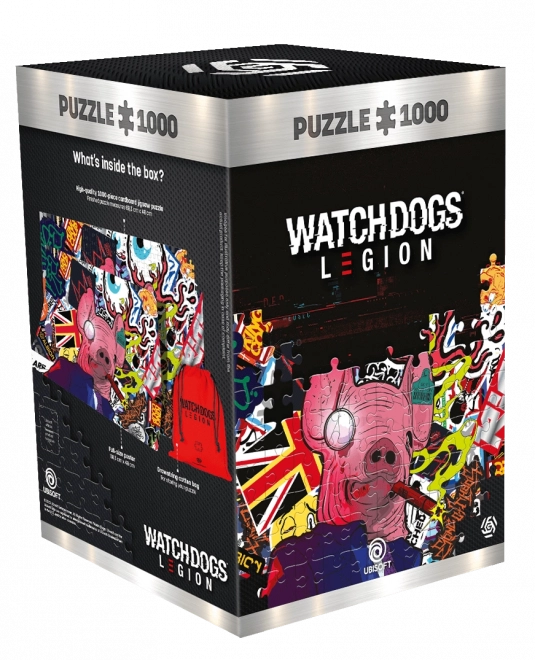 GOOD LOOT Puzzle Watch Dogs: Legion - Pig Mask 1000 dílků