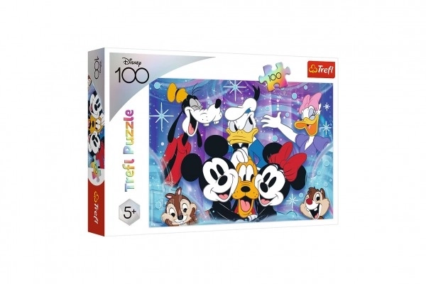 Puzzle Disney 100 let: Zábava v Disney Worldu 100 dílků