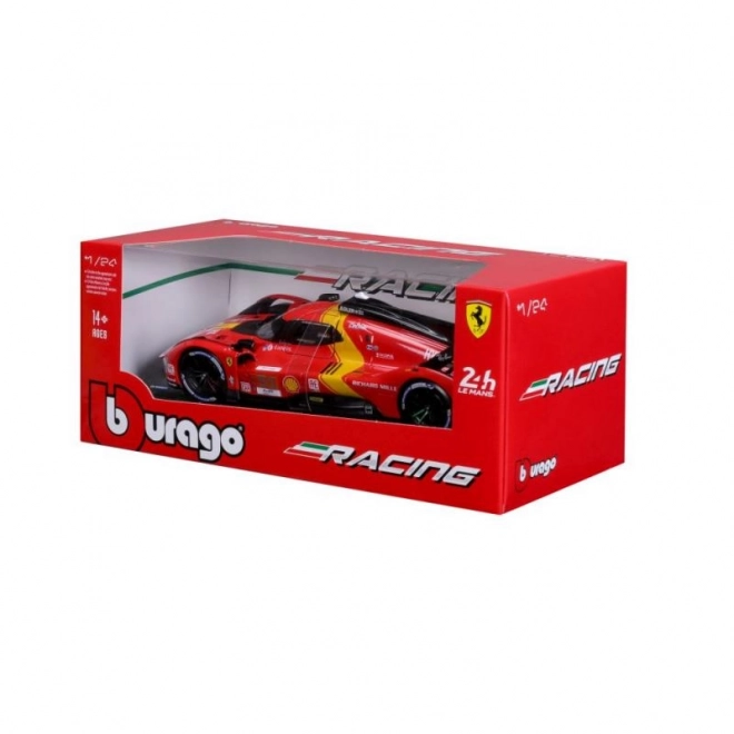 Bburago 1:24 Ferrari  Racing -  499P LMH - Red #51