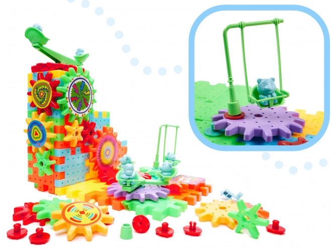 Stavební kostky Magical Blocks - 81 kusů