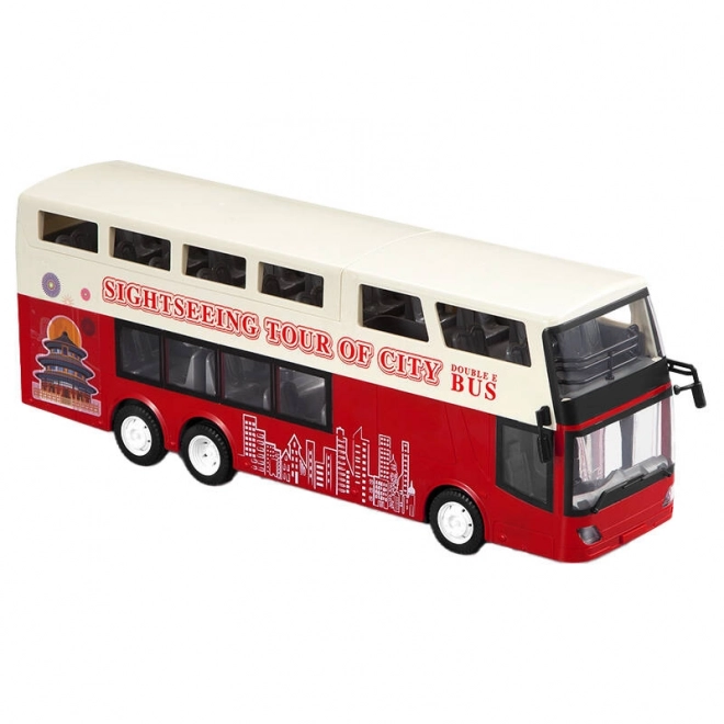 Dálkově ovládaný RC autobus 1:18 Double Eagle (červený) E640-003