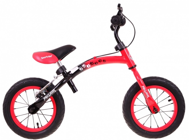 Dětské krosové kolo Boomerang SporTrike Red Učíme se jezdit + variabilní uspořádání rámu