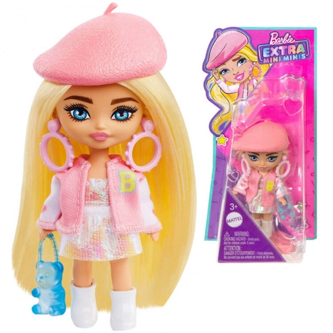 Barbie Extra Mini Minis růžová bejsbolka