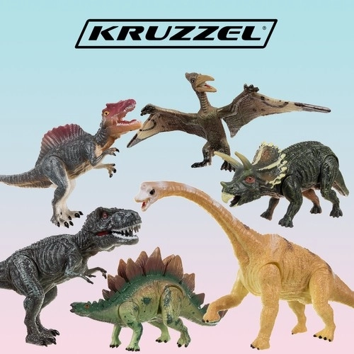 Pohyblivé figurky dinosaurů - 6 kusů